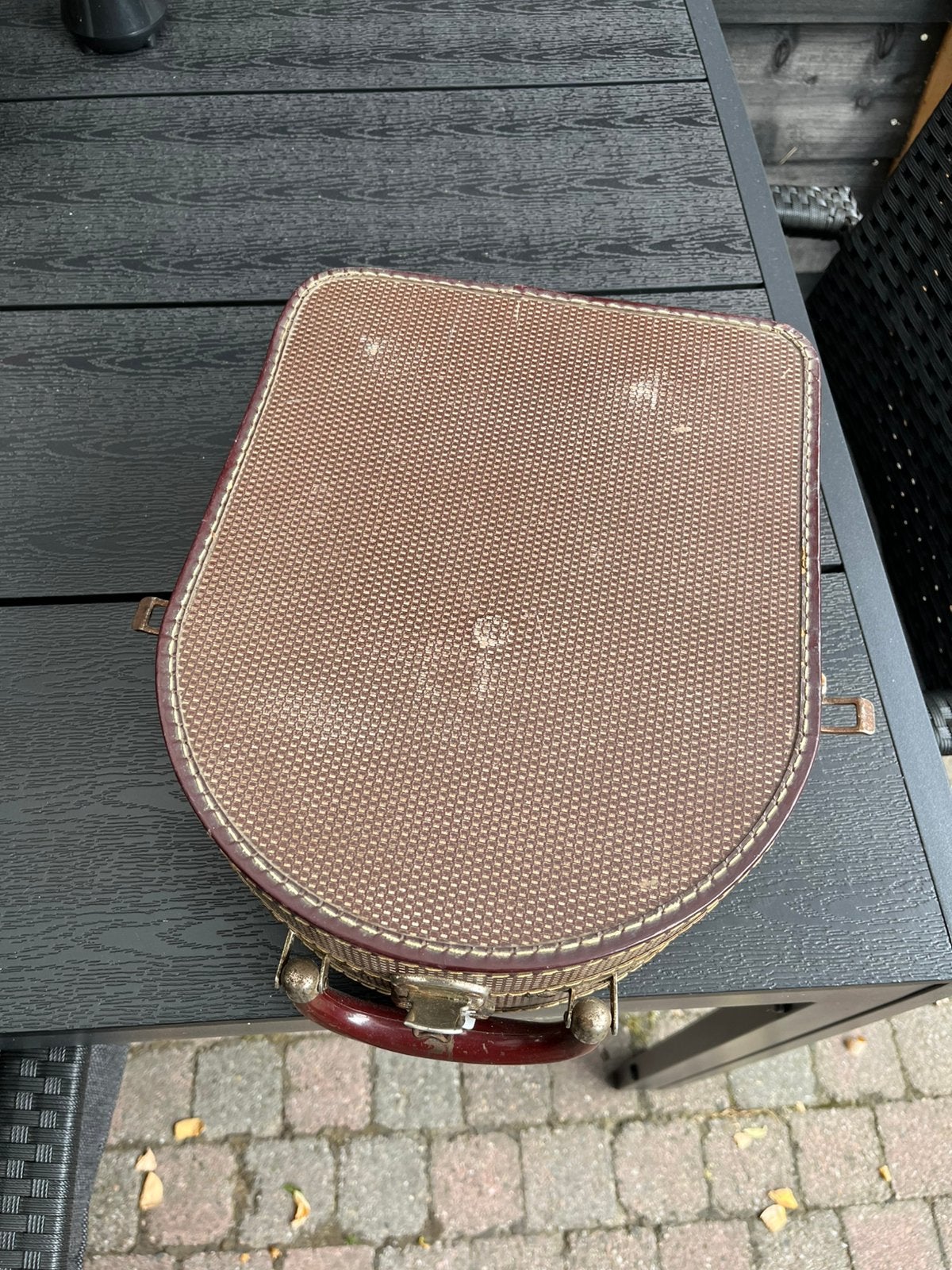 Koffer voor een platenspeler Philips, Antiek en Kunst, Ophalen of Verzenden