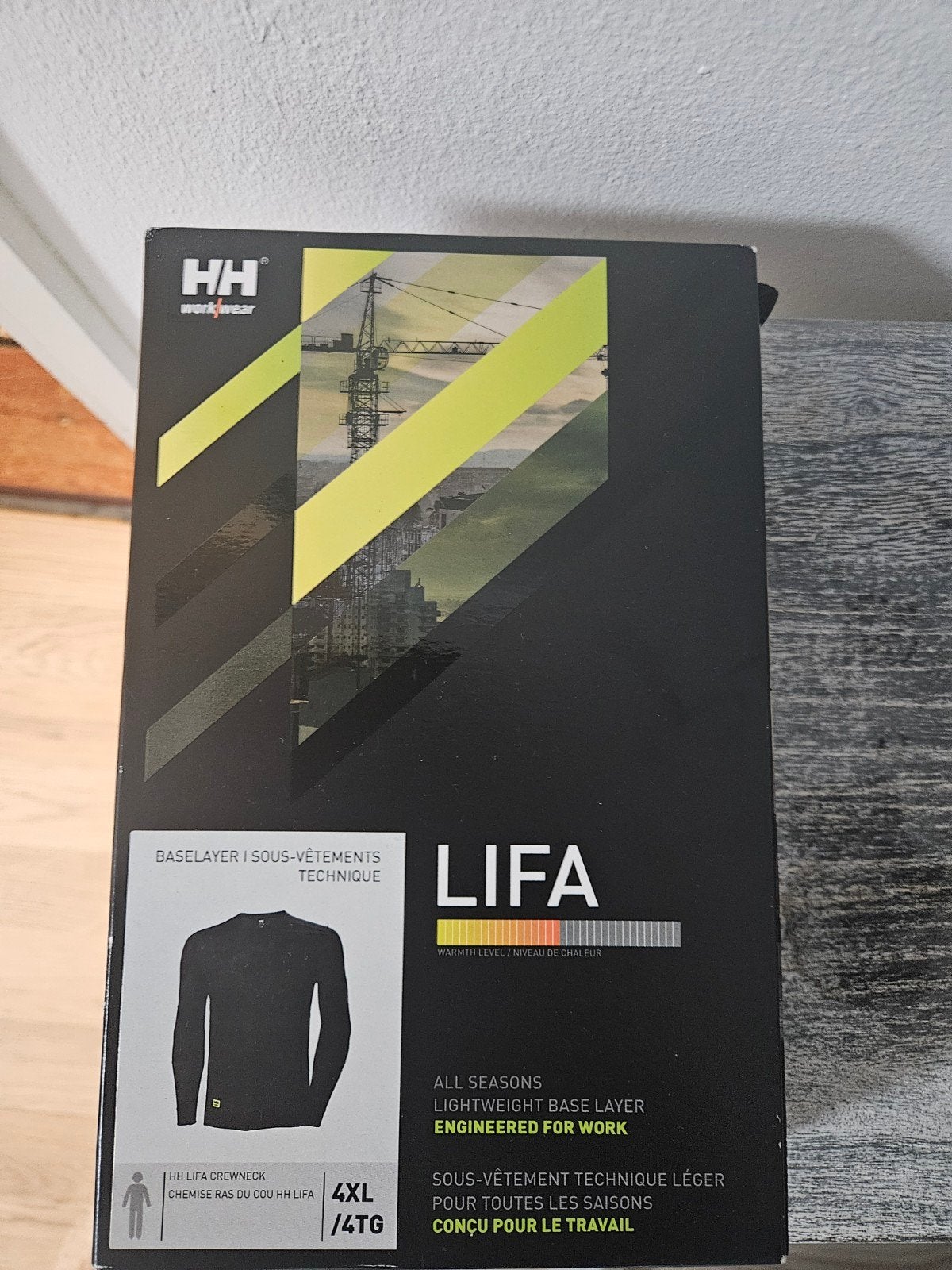 HH LIFA Crewneck Baselayer - Nieuw, Maat 4XL, Ophalen of Verzenden, Nieuw, Helly Hansen