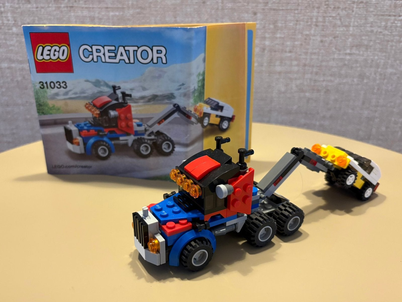 31033 Lego Creator sleepwagen, Ophalen of Verzenden, Zo goed als nieuw