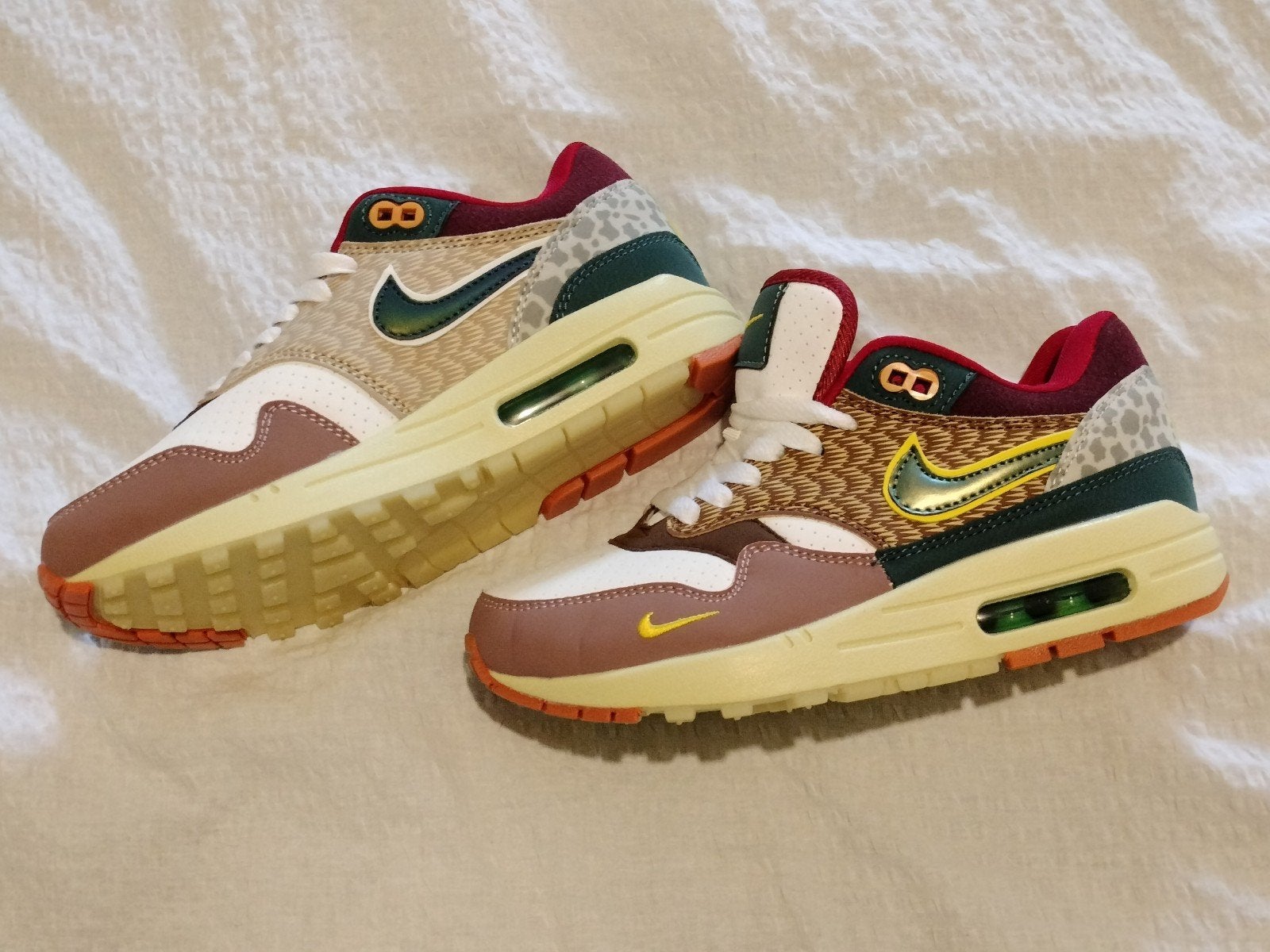 Nike Air Max 1 '87 Safari Summit White (W) - Maat 36, Overige kleuren, Verzenden, Nike, Nieuw