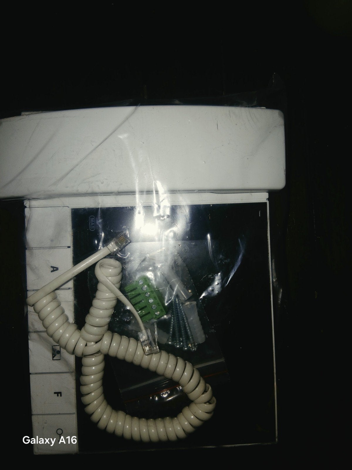 Nieuwe intercom met accessoires, Ophalen, Nieuw, 1 handset
