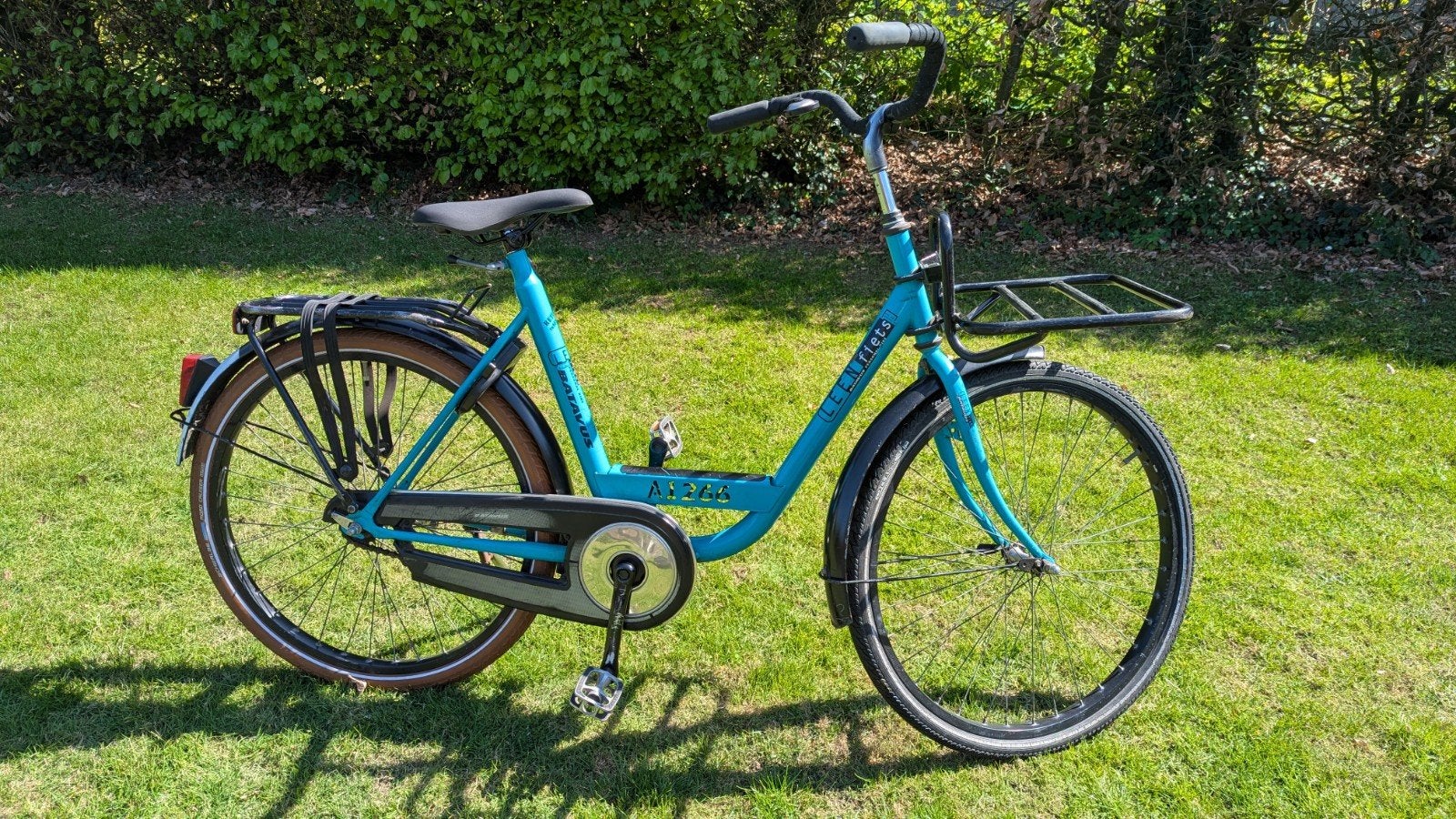Batavus Personal Bike - Turquoise Transportfiets, Fietsen en Brommers, Ophalen, Terugtraprem, Gebruikt, Batavus