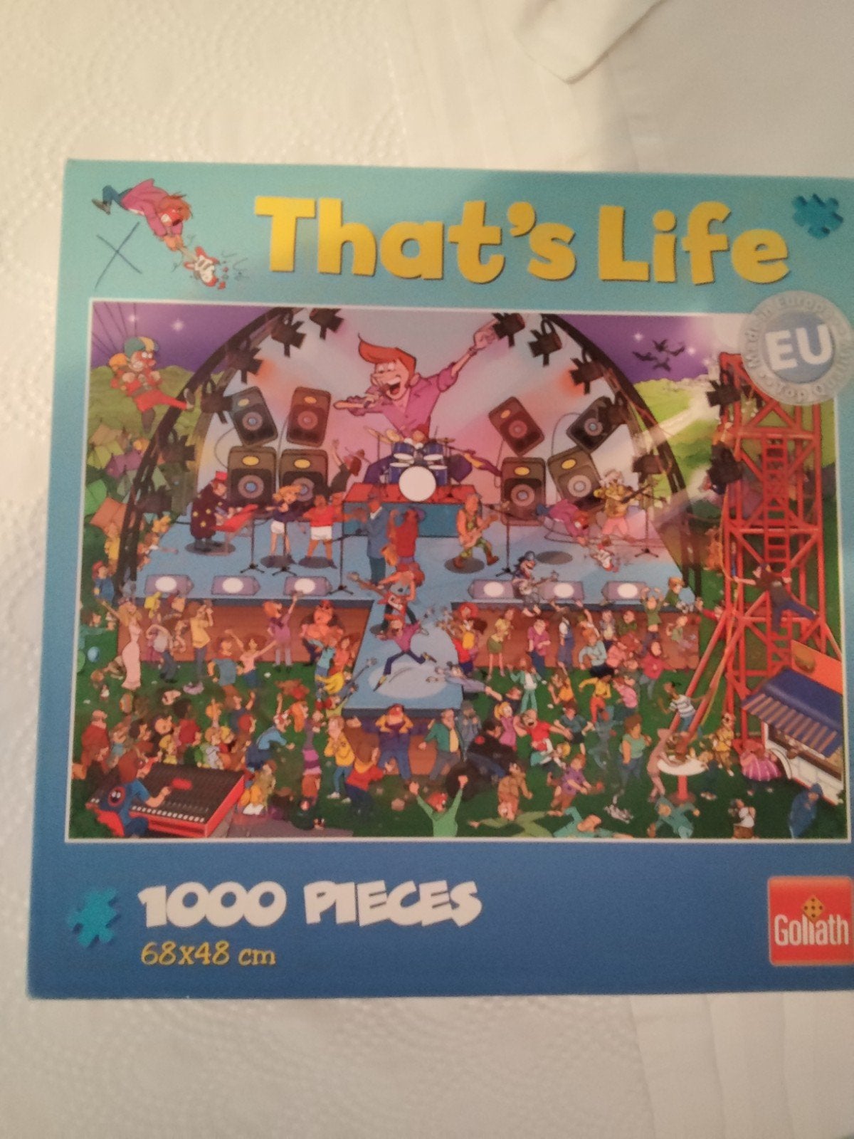 Goliath That's Life Puzzels - 1000 stukjes, Ophalen, 500 t/m 1500 stukjes, Gebruikt, Legpuzzel