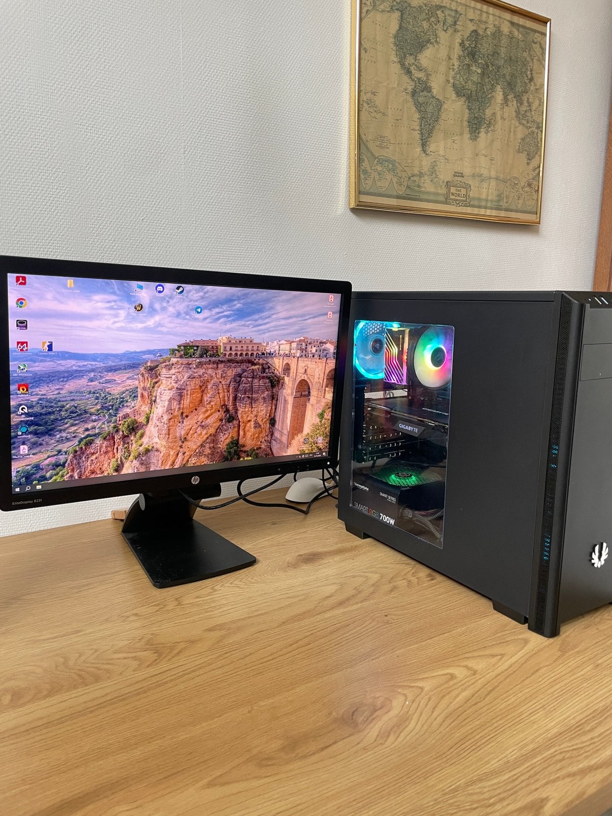 Gaming-pc met RTX 2060 + HP-monitor, Ophalen, Zo goed als nieuw, Gaming, SSD