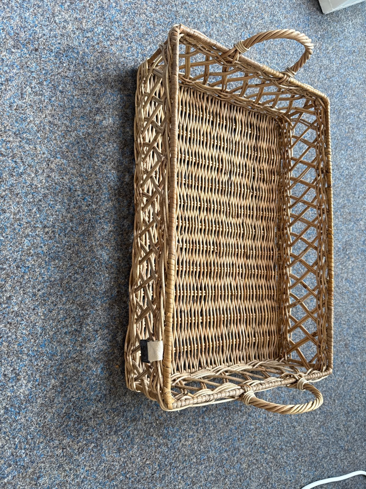 Riviera Maison Dienblad van Riet - Zo goed als nieuw, Gevlochten, Ophalen of Verzenden, Zo goed als nieuw, Riet