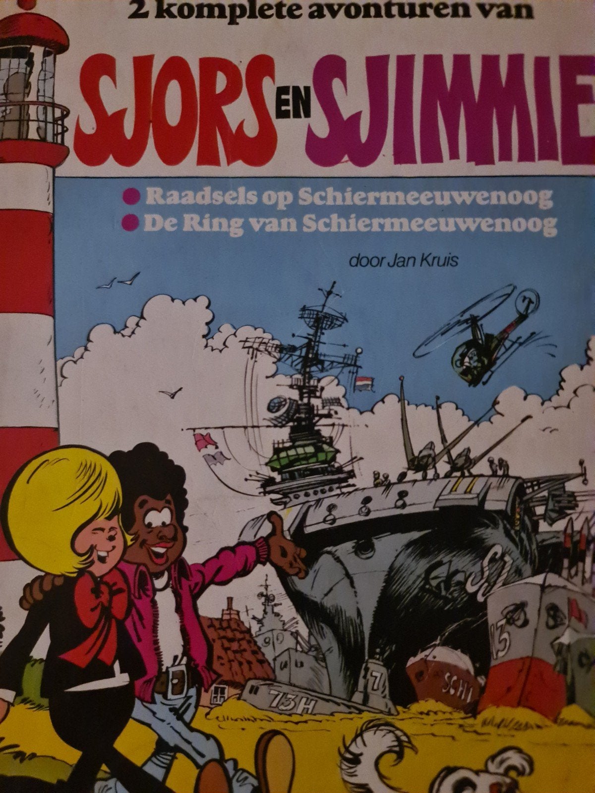 2 adventuren sjors en sjimmie, Eén stripboek, Ophalen of Verzenden, Gelezen