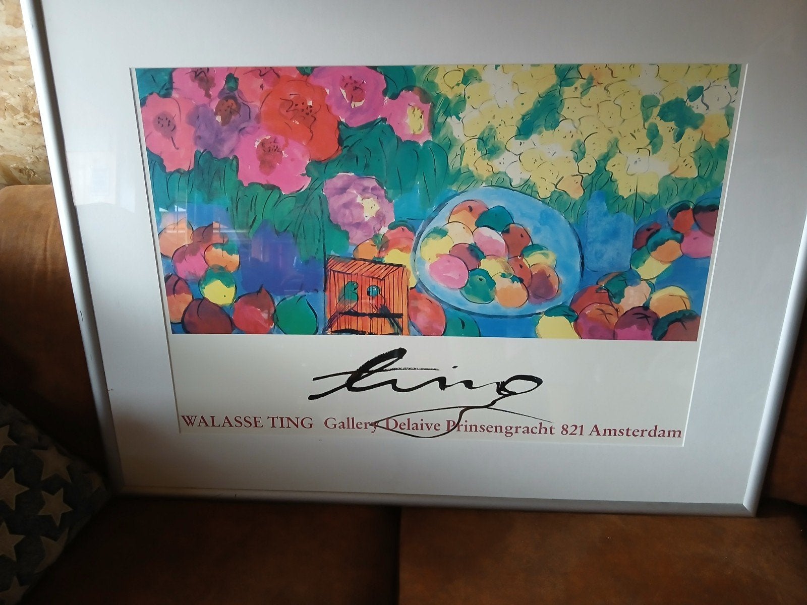 Walasse Ting Kunstposter - Kleurrijk en Levendig, Ophalen of Verzenden