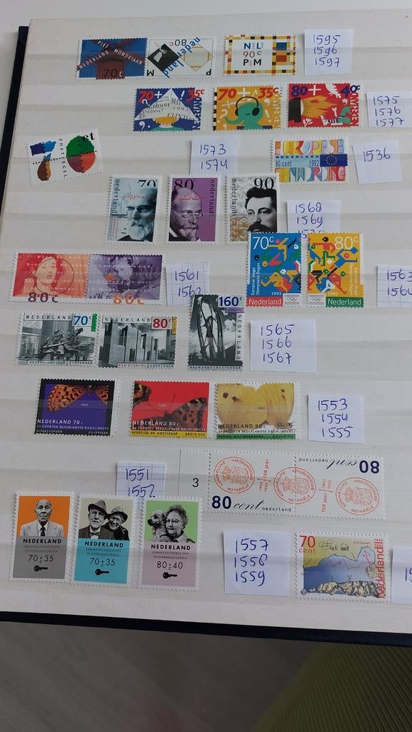 Gratis Postzegels Nederland postfris, Ophalen of Verzenden