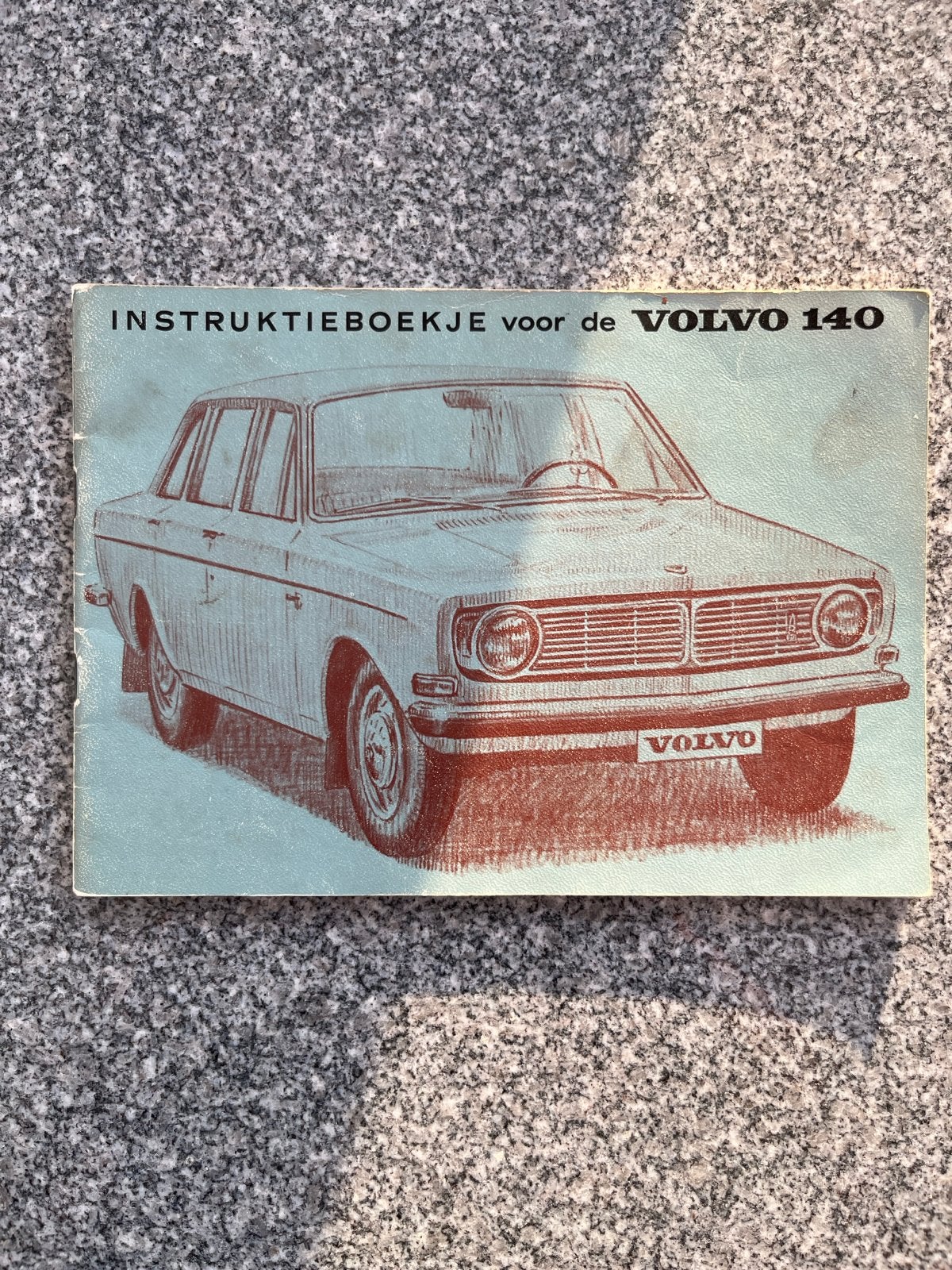 Instructieboekje voor de Volvo 140 - Origineel, Ophalen of Verzenden