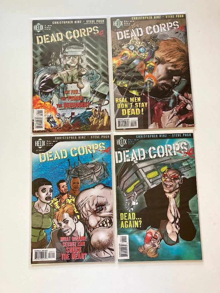 Dead Corpse #1-4 (set) DC Comics/Helix 1998 Steve Pugh, Ophalen, Amerika, Complete serie of reeks, Nieuw