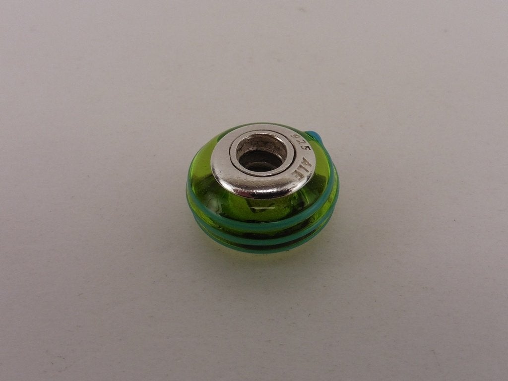Zilveren Pandora bedel                                  Z40a, Gebruikt, Glas of Kristal, ., Pandora