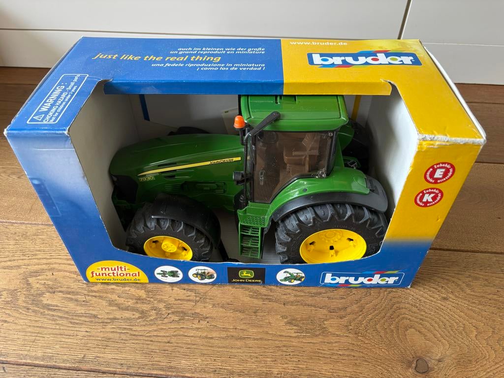 Bruder John Deere 7930 schaal 1:16, Ophalen of Verzenden, Gebruikt