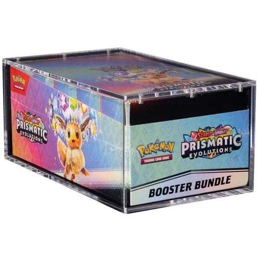 Booster Bundle Display Acrylic Case 8mm Thick Magnetic