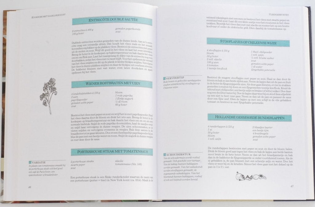 Kookboek met dagelijkse kost 1993, Boeken, Kookboeken, Verzenden, Zo goed als nieuw, Jan Hoogeveen, Nederland en België
