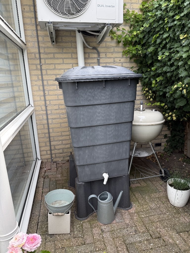 grote regenton, Tuin en Terras, Regentonnen, Ophalen, Kunststof, Gebruikt, Met kraantje
