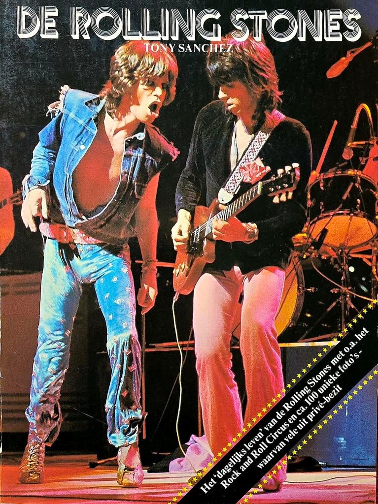 De Rolling Stones: Het dagelijks leven met unieke foto's, Gelezen, Artiest, Tony Sanchez, Ophalen of Verzenden