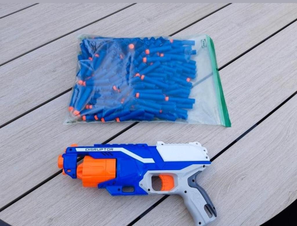 NERF pistool met zak pijltjes, Ophalen of Verzenden