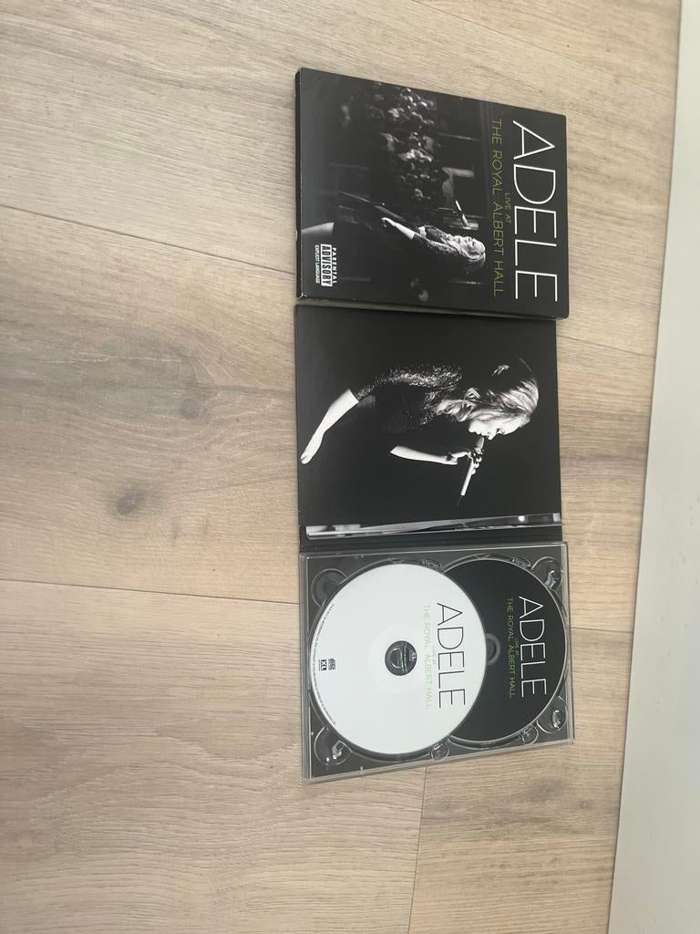 Adele - Live at the Royal Albert Hall DVD (2 stuks), Ophalen of Verzenden, Zo goed als nieuw