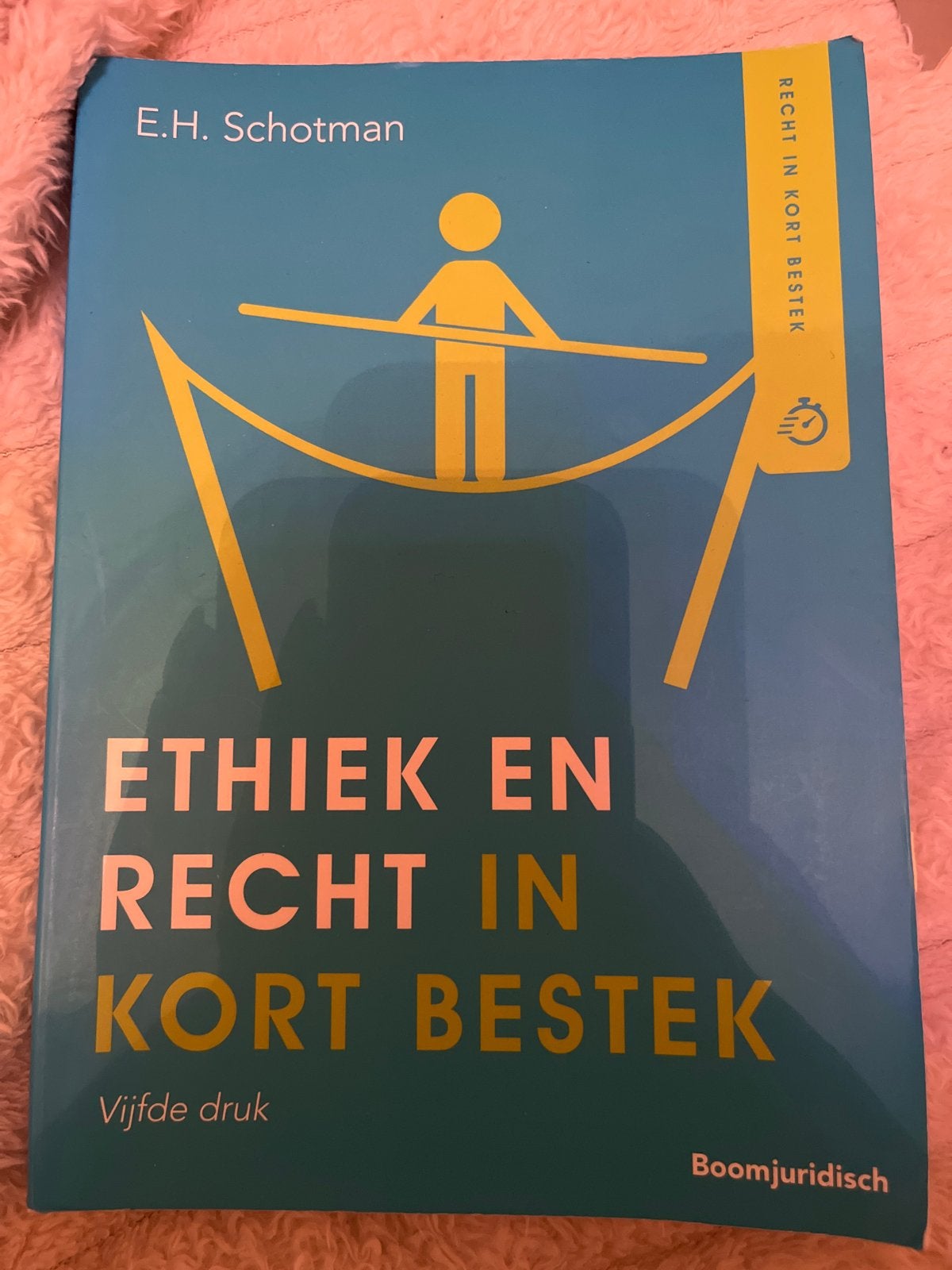 Ethiek en Recht in Kort Bestek - E.H. Schotman, Ophalen of Verzenden, Gamma, Gelezen, HBO
