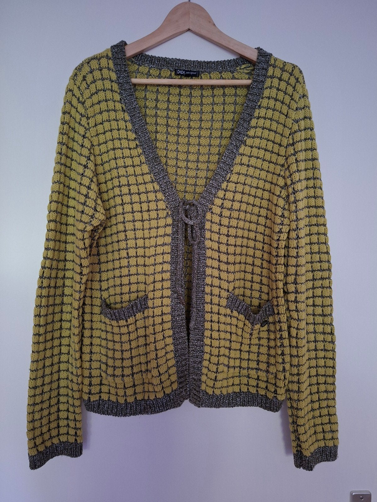 Vest , merk Didi, maat L. Nog erg netjes., Geel, Maat 42/44 (L), Didi, Ophalen of Verzenden