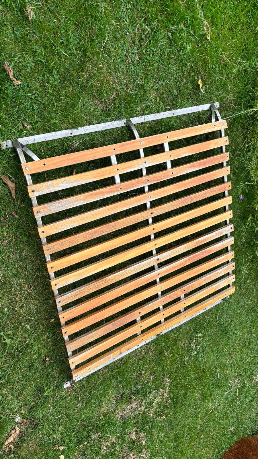 Houten dakrek voor klassieke auto of bus, Ophalen, Gebruikt