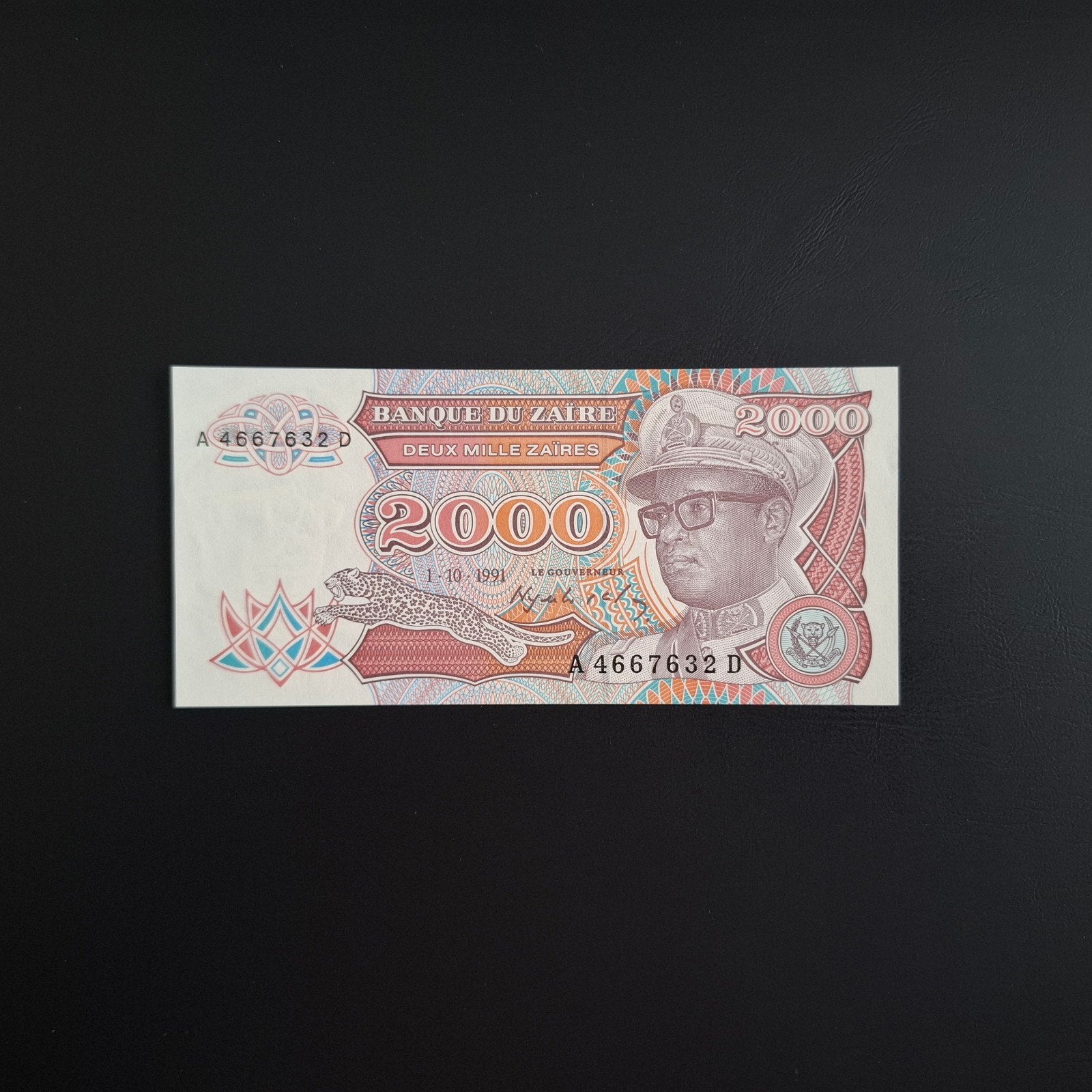 2000 zaire Zaïre #049, Verzenden, Overige landen, Los biljet