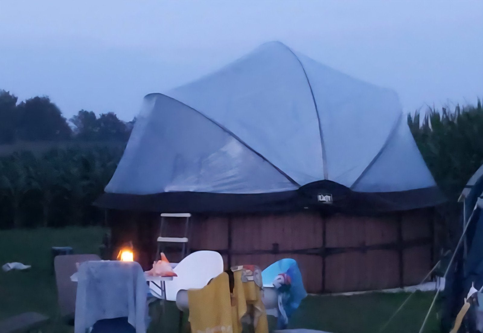 Intex Overkapping Zwembad 4.50m, Ophalen
