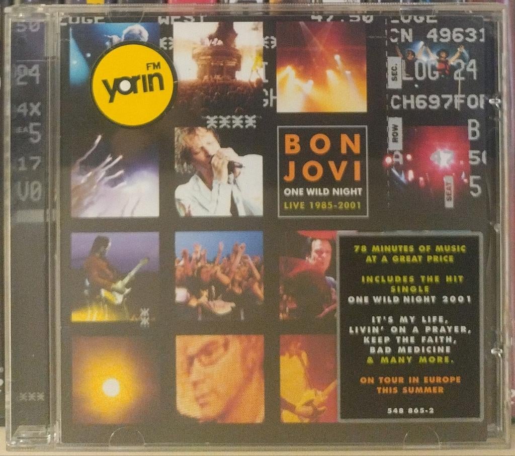 Bon Jovi - One Wild Night Live 1985-2001 CD, Ophalen of Verzenden, 2000 - 2009, Zo goed als nieuw, Boxset