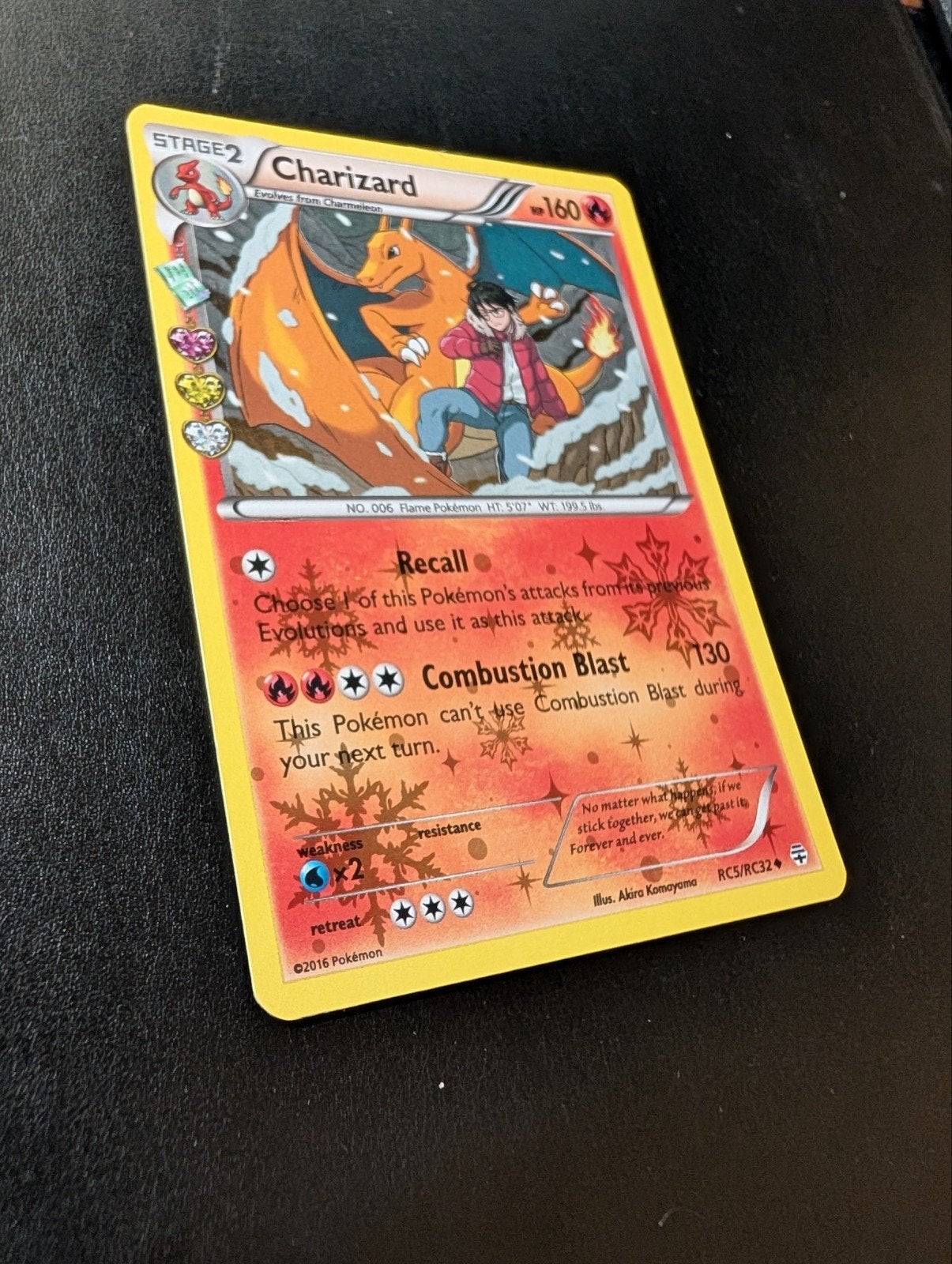 Charizard RC5/RC32 Pokémon kaart - Zo goed als nieuw, Ophalen of Verzenden, Zo goed als nieuw, Losse kaart, Foil