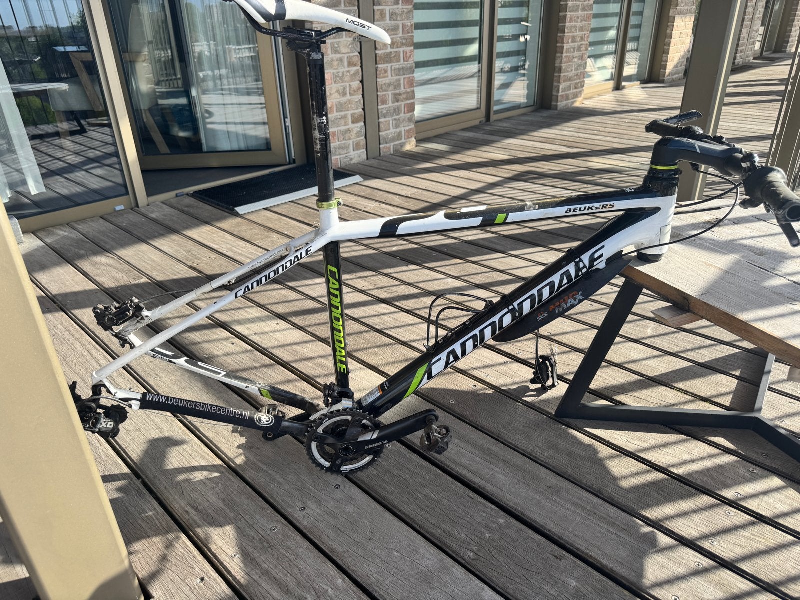 Cannondale FSI Carbon Frame Large - Zonder Vork/Wielen, Frame, Gebruikt, Ophalen of Verzenden, Mountainbike