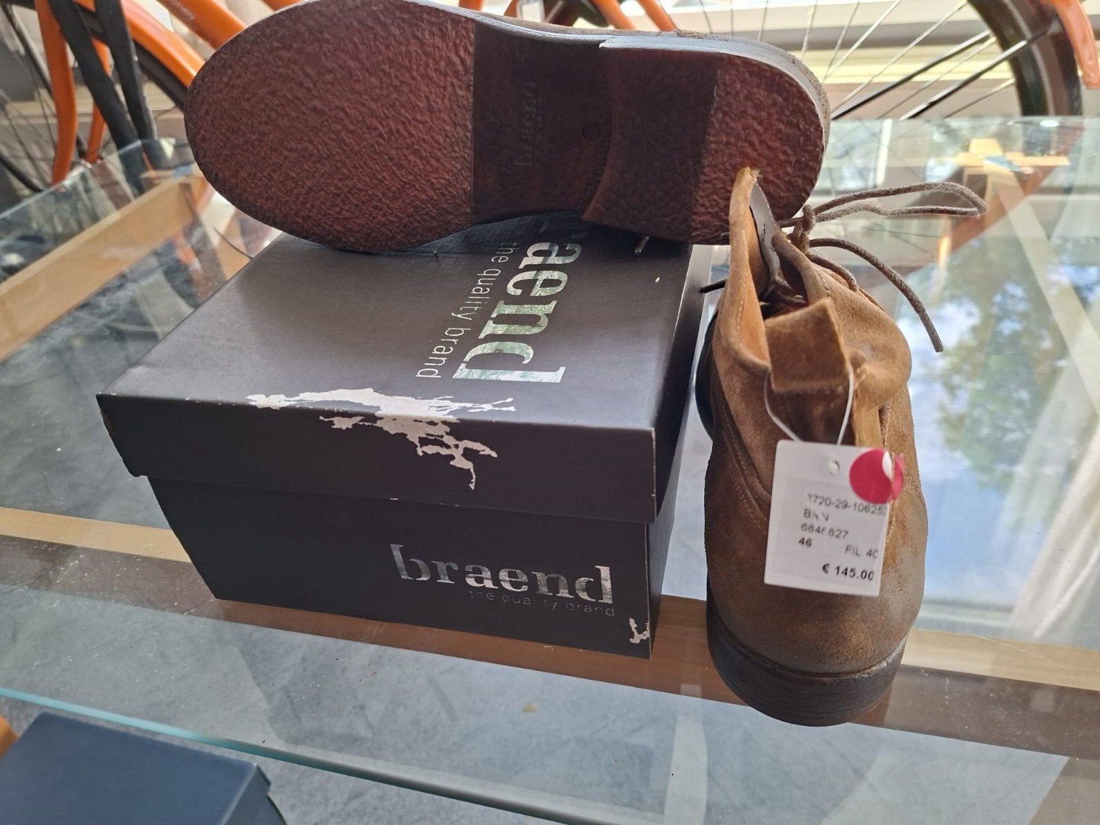 Braend Boots Maat 45 Nieuw in Doos, Bruin, Braend, Boots, Nieuw