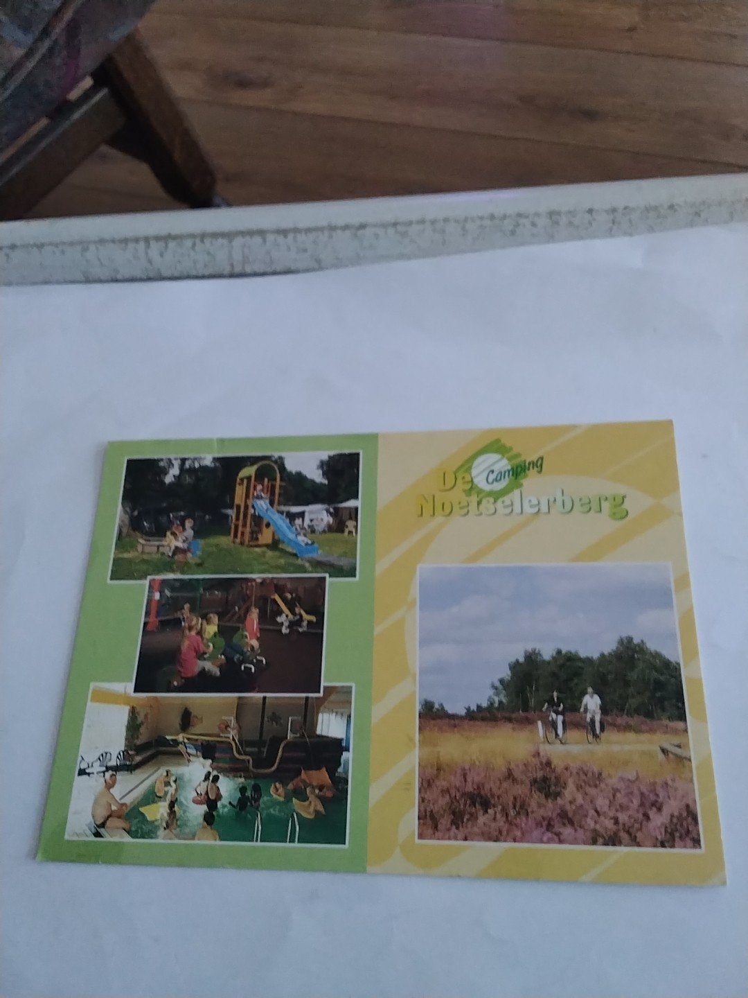 Ansichtkaart Camping De Noetselerberg Nijverdal, Ophalen of Verzenden, 1980 tot heden, Gelopen, Drenthe