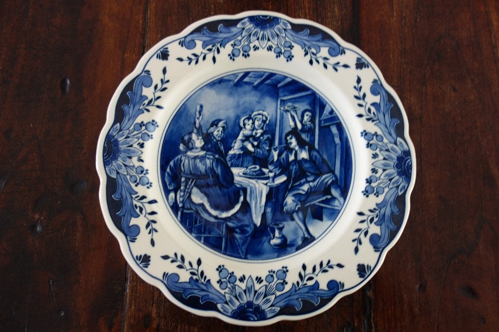 Wandbord Delfts Blauw Regina, Ophalen of Verzenden