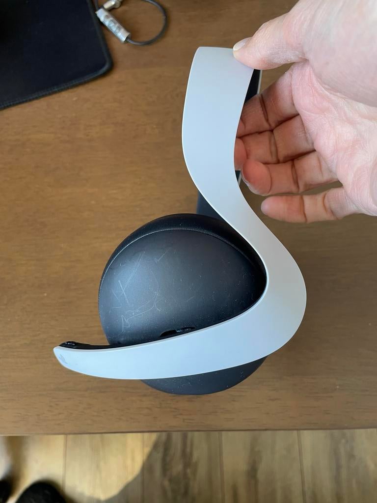 Sony PlayStation Pulse 3D Draadloze Headset - Zwart/Wit, Ophalen of Verzenden, Zo goed als nieuw, Over oor (circumaural), Sony