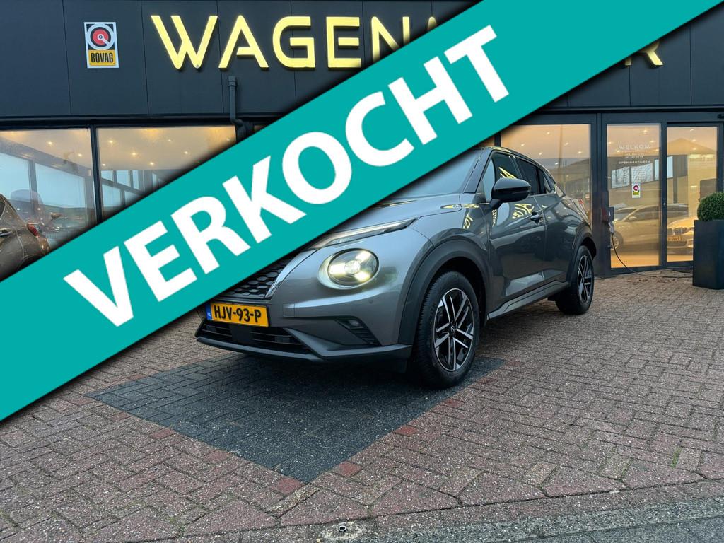Nissan Juke 1.6 Hybrid N-Connecta AUT|NAVI|CAM|1e EIGENAAR, Stof, Gebruikt, 4 cilinders, Origineel Nederlands