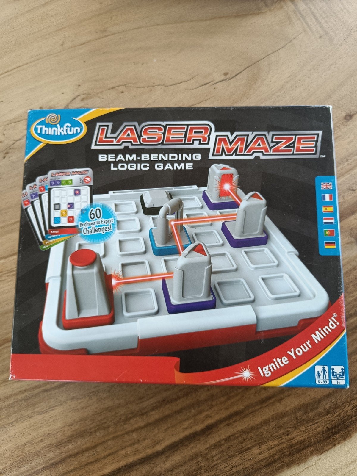 Thinkfun Laser Maze - Beam-Bending Logic Game, Een of twee spelers, Ophalen of Verzenden, Gebruikt, Thinkfun
