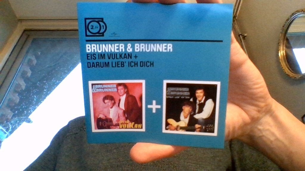 Brunner & Brunner - Eis im Vulkan + Darum Lieb' ich Dich 2CD, Ophalen of Verzenden, Zo goed als nieuw, Single, Schlager