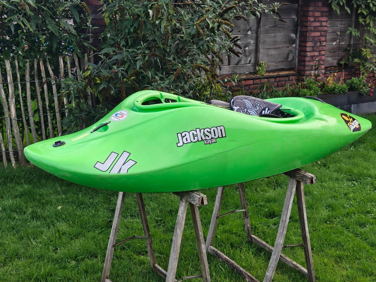 Jackson Rockstar 4.0 Freestyle WW kayak - Zo goed als, Ophalen, Zo goed als nieuw, Eén persoon, Kajak
