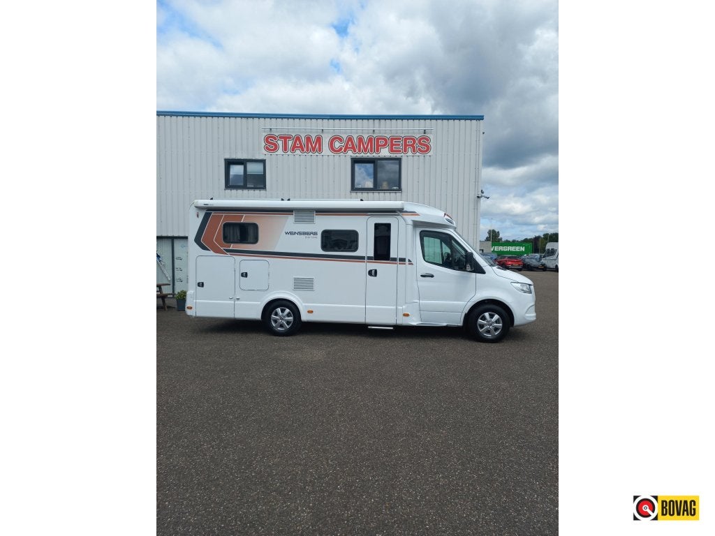 Weinsberg CaraCompact MB 640 MEG Pepper Smart TV Aut Solar, Caravans en Kamperen, Weinsberg, Ringverwarming, Tot en met 2, 6 tot 7 meter