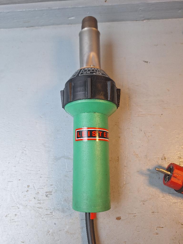 Leister Triac S hetelucht apparaat 1600w, Ophalen of Verzenden, Gebruikt