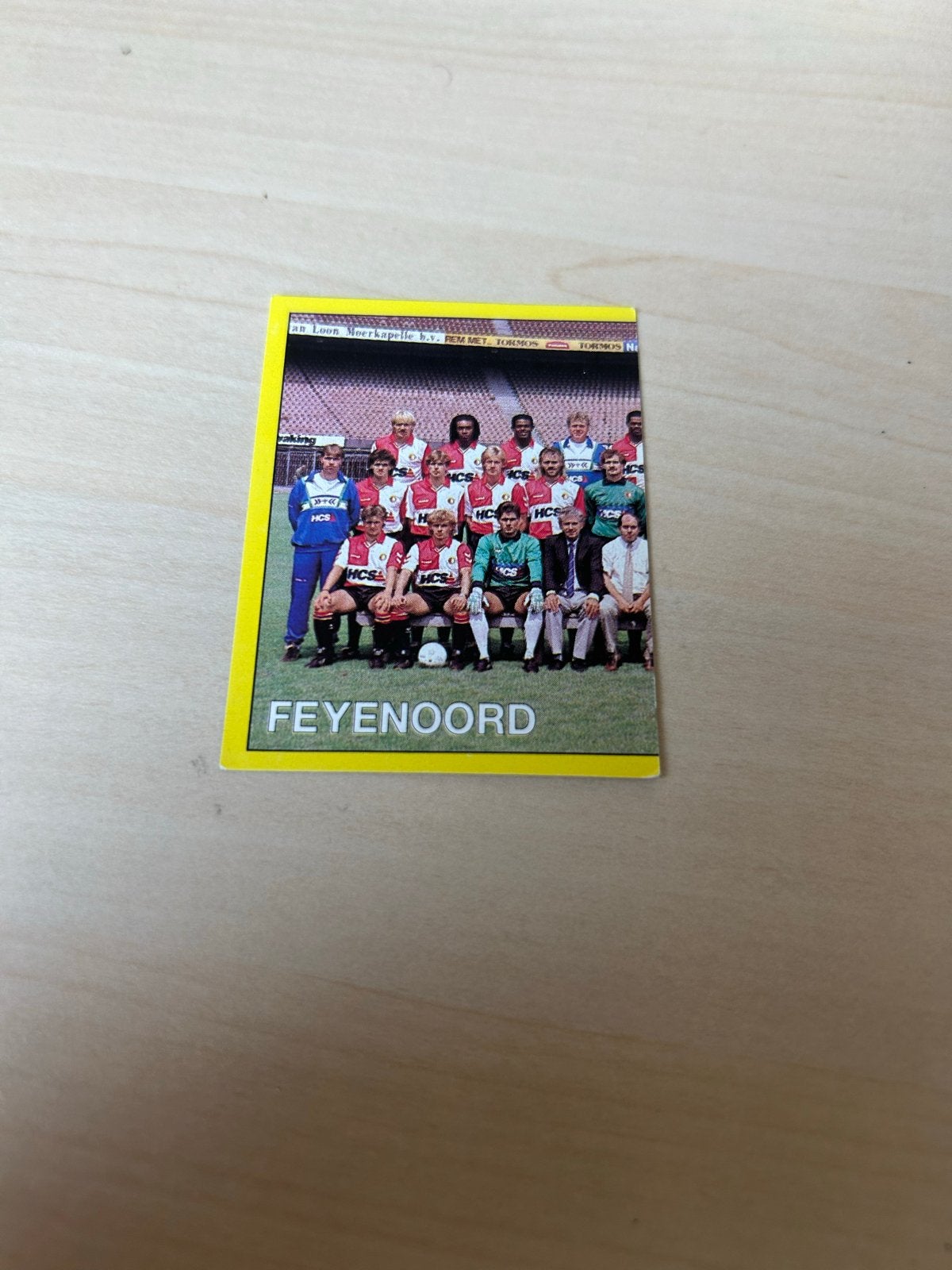 Feyenoord Voetbal 90 Panini Plaatje - Zeldzaam, Ophalen of Verzenden, Zo goed als nieuw, Sticker