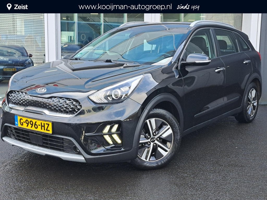 Kia Niro 1.6 GDi Hybrid DynamicLine | Apple Carplay/ Android, Auto's, Kia, Gebruikt, Euro 6, 2 kWh, Leder en Stof