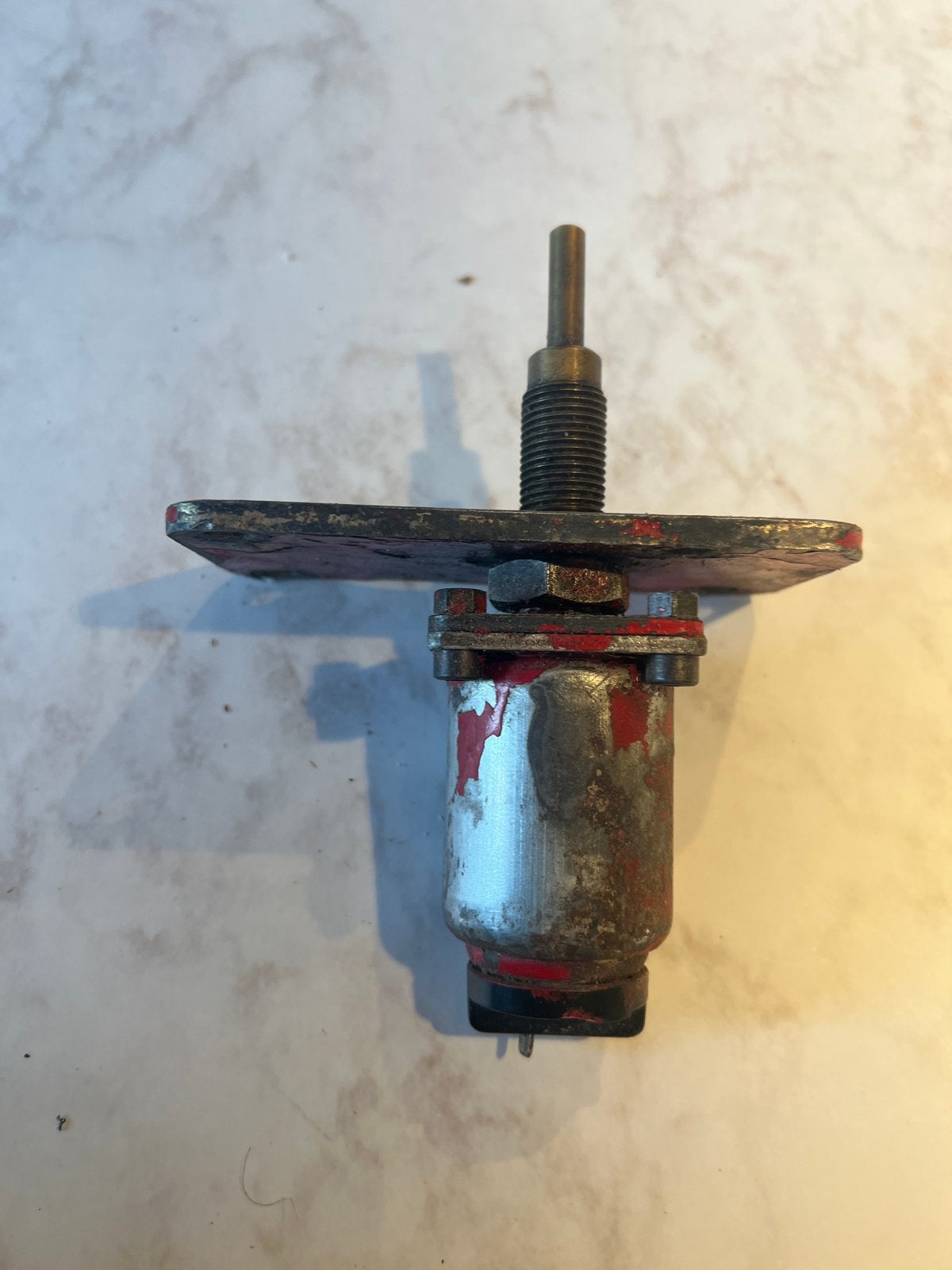 Bukh 10 motorstop-solenoïde, Ophalen of Verzenden, Zeilboot of Motorboot