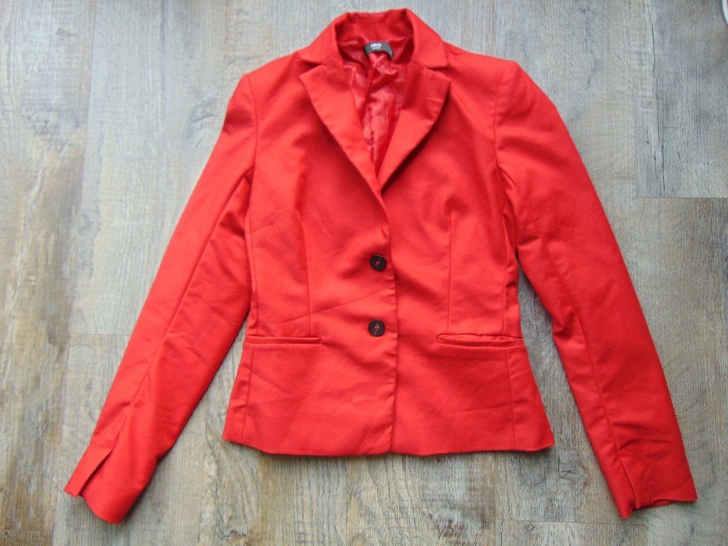 Mango colbert jasje rood maat 36 blazer jas, Mango, Ophalen of Verzenden, Zo goed als nieuw, Jasje