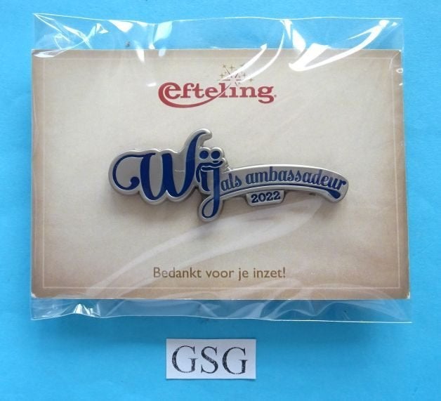 Wij als ambassadeur 2022 nr. EPP50985-01, Ophalen, Nieuw, Button of Speldje