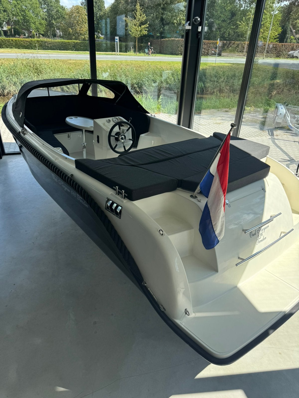Oud Huijzer 616 Tender - Suzuki 60pk, Info@admiraal-watersport.nl, Tender, Gebruikt, Westrak 15