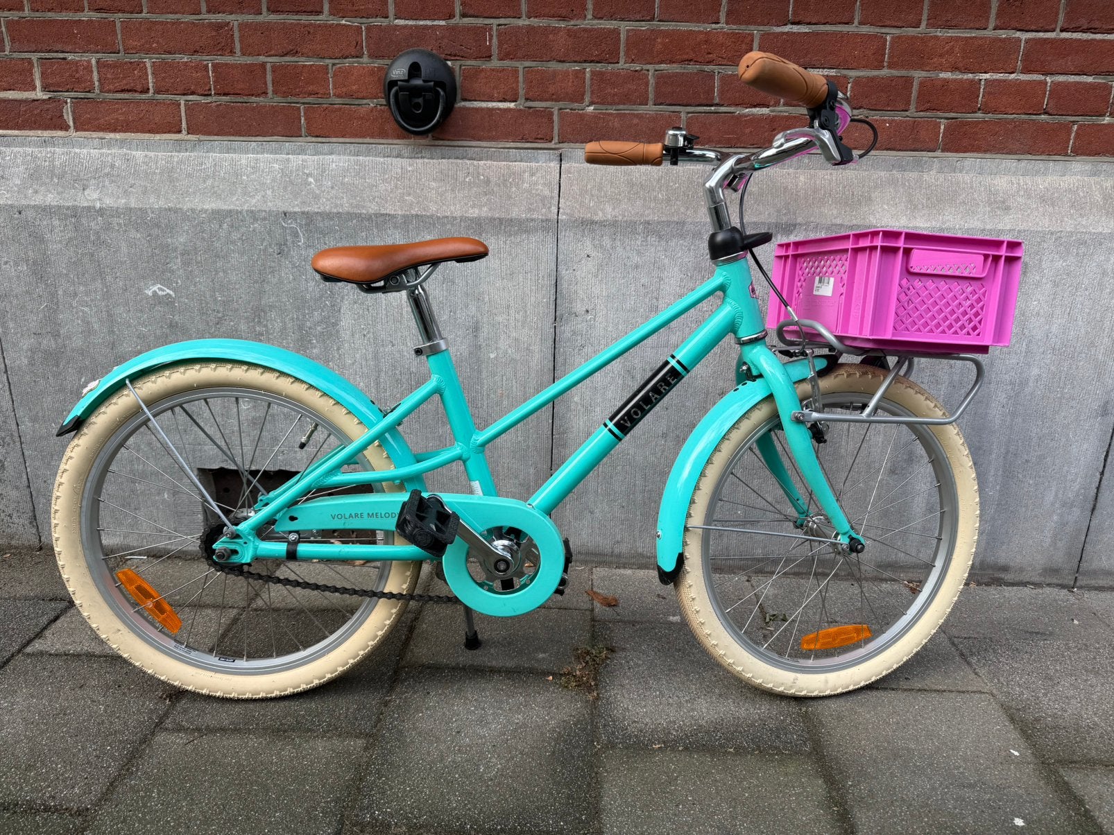 Volare Melody Kinderfiets (20 inch), Fietsen en Brommers, Ophalen, Terugtraprem, 20 inch, Handrem
