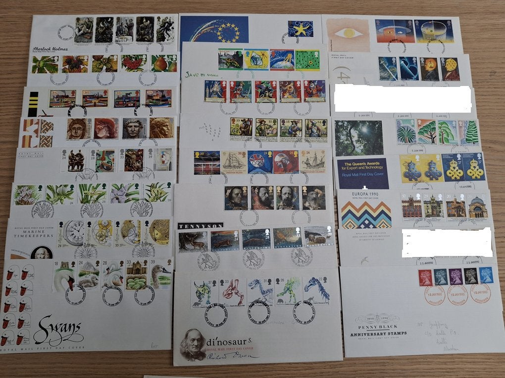 postzegel engeland mooi gestempeld 46 fdc, Verzenden, Gestempeld