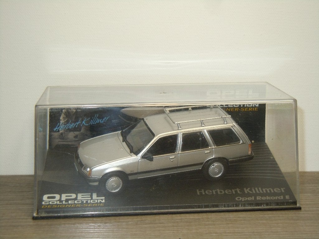 Opel Rekord E - Opel Collection 1:43 - in Box, Overige merken, Duitsland, Auto, Verzenden