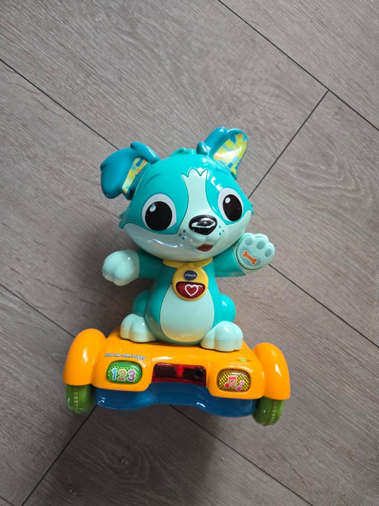 Vtech pak me dan puppy, Ophalen of Verzenden, Zo goed als nieuw, 6 maanden tot 2 jaar